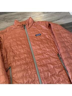 Patagonia Nano puffer jacket FA23 burl red M